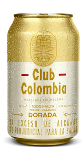 CERVEZA NACIONAL CLUB COLOMBIA DORADA LATA 330 ML